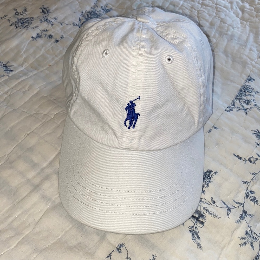 White polo hat